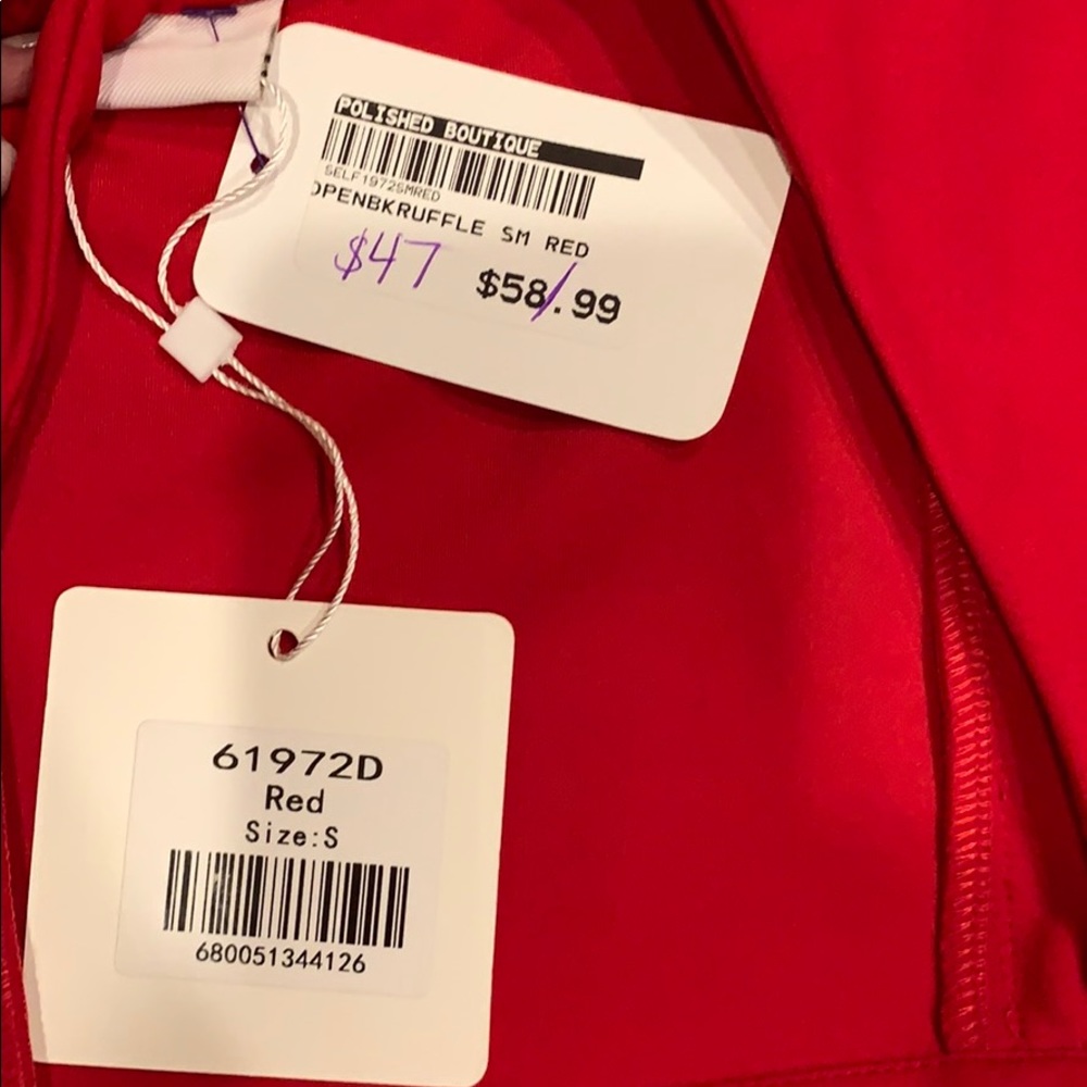 Red Hot Fit n Flare Dress - Picture 6 of 6